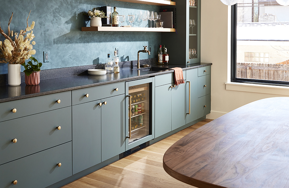 Concept 32 Custom Cabinet Studio FENIX NTM cabinets